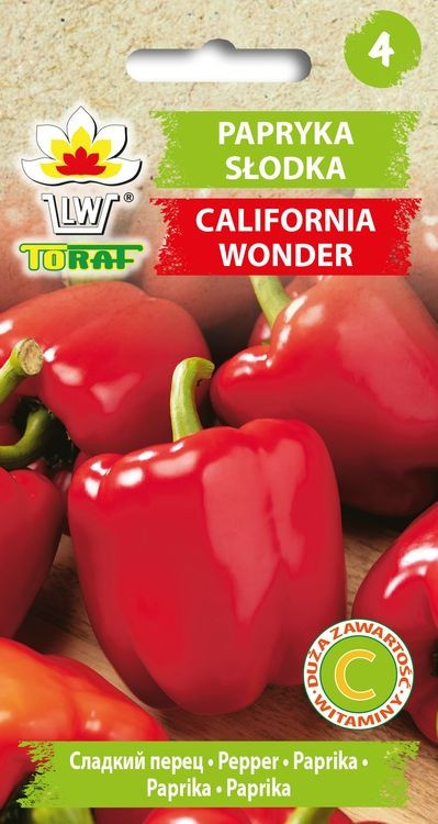 PAPRIKA SLADKÁ CALIFORNIA WONDER /70 SEMEN/